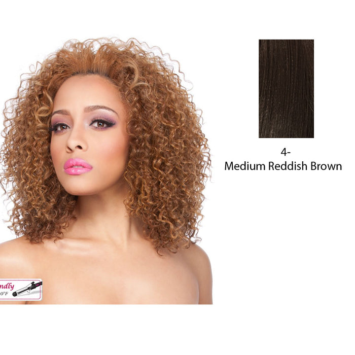 Futura Synthetic Half Wig Ellie,Dark brown