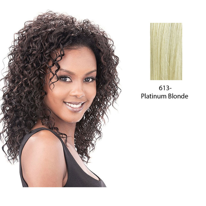 Premium Quality Half Wig Fame,Platinum blonde