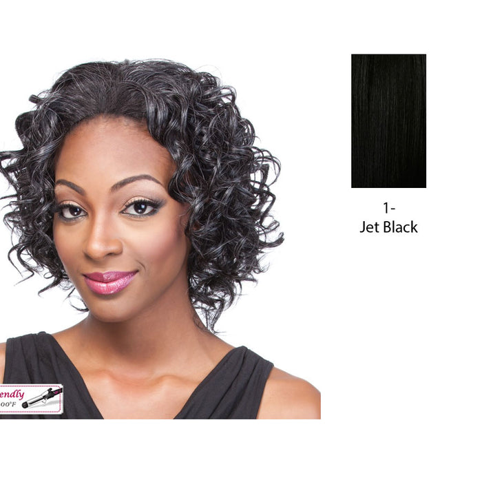 Synthetic Half Wig Grace,Black