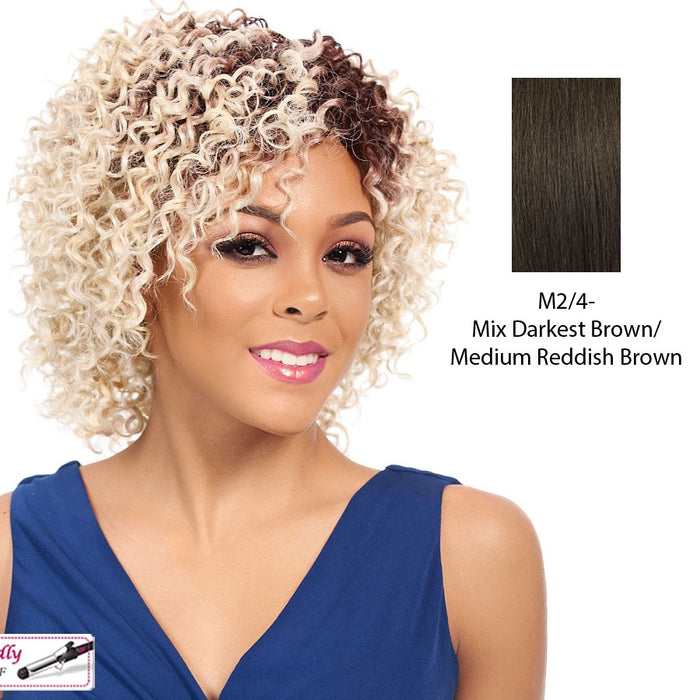 Dory Synthetic Wig,Mix of darkest brown and medium brown