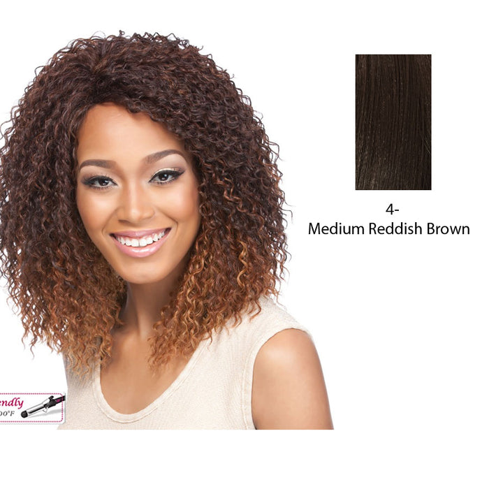 Synthetic Wig Effy,Dark brown