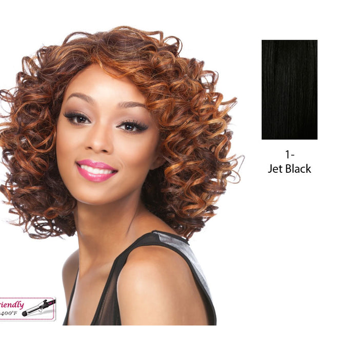 Synthetic Wig Elisa,Black