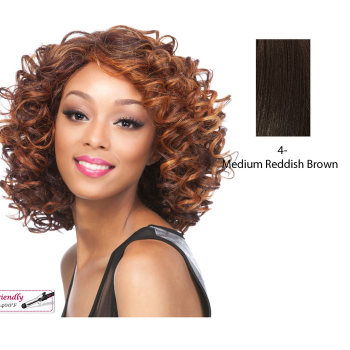 Synthetic Wig Elisa,Dark brown