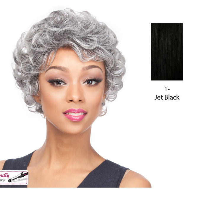 Heat Friendly Synthetic Wig Ianna,Black