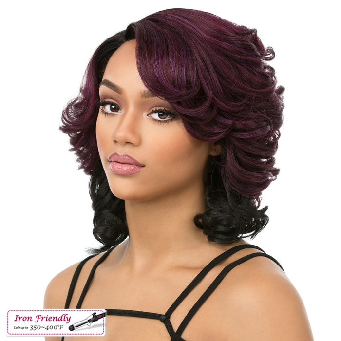 Magic Heat Friendly Synthetic Wig,NT GRAPE PURPLE