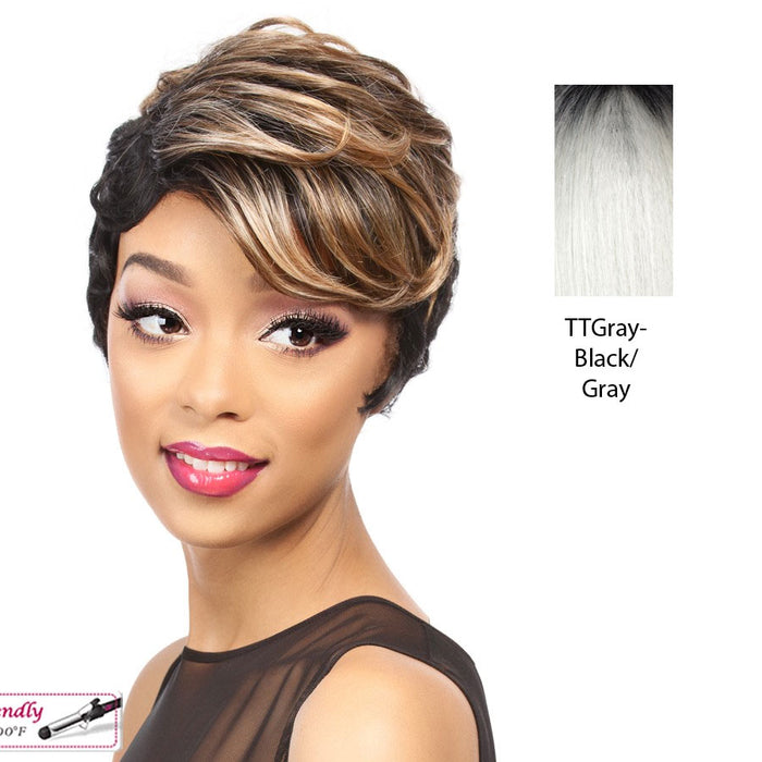 Siti Heat Friendly Synthetic Wig,TT GREY