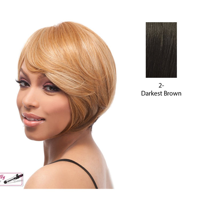 Sycamore Lace Front Wig,Darkest brown