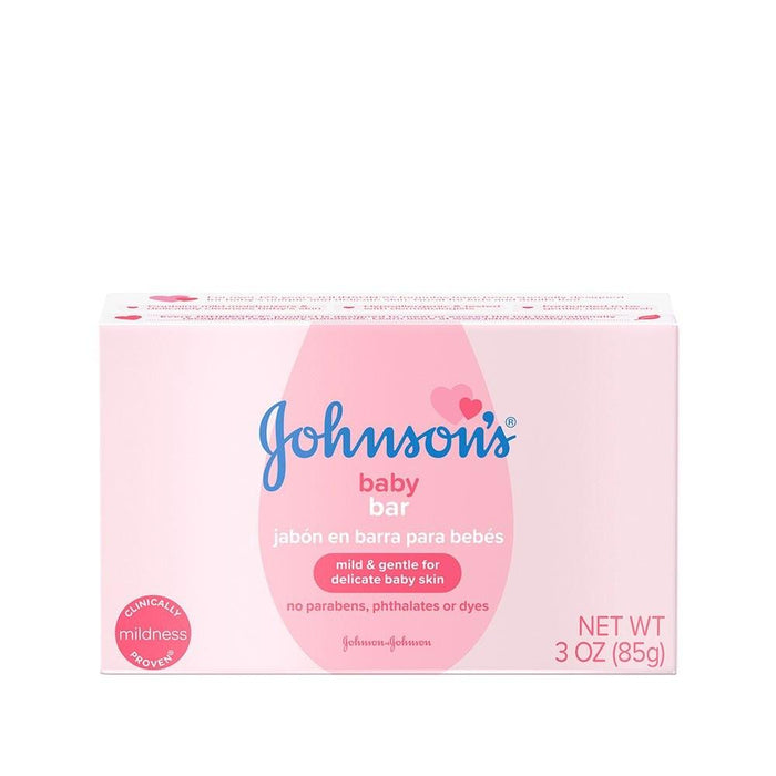Johnson & Johnson Baby Bar Soap, 3 Oz.