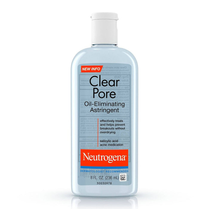 Neutrogena Clear Pore Oil Eliminating Astringent Jn22 8 Oz