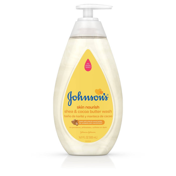 Johnson's Skin Nourish Shea & Cocoa Butter Wash 16.9 Oz.