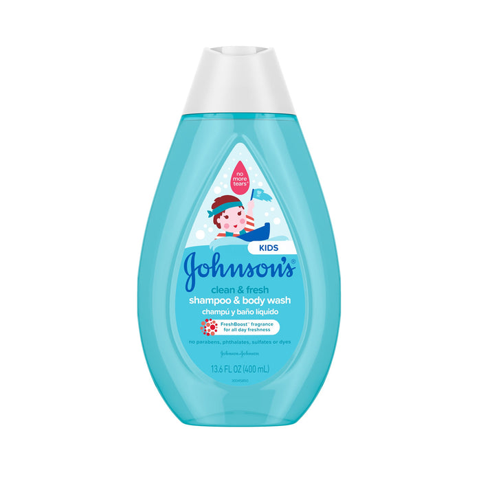 Johnson's Kids Clean and Fresh Shampoo and Wash - 13.6 fl oz