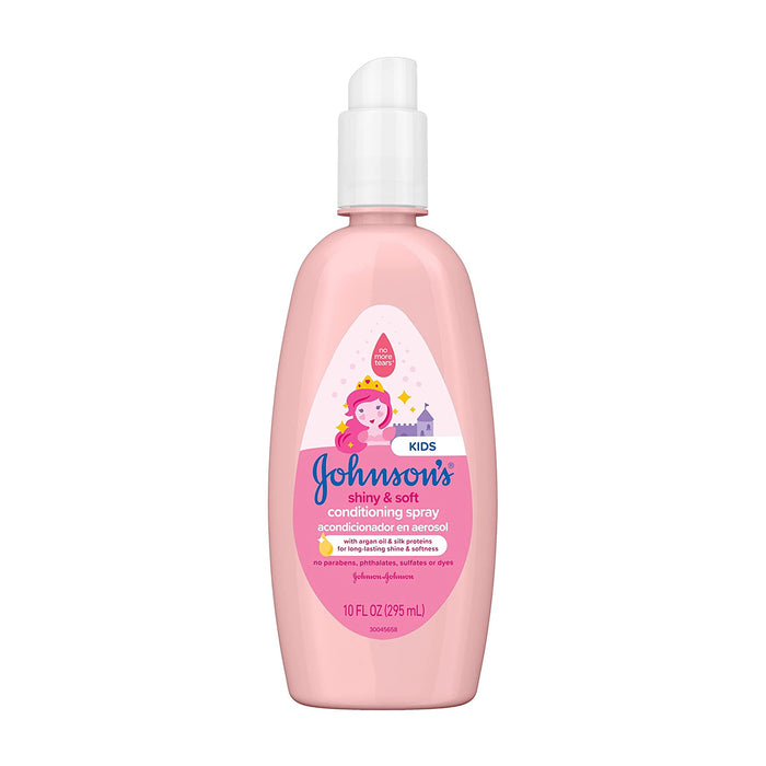 Johnson's Kids Shiny and Soft Conditioning Spray, 10 fl Oz.
