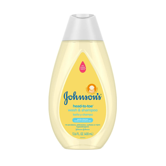 Johnson's Head-To-Toe Baby Wash and Shampoo - 13.6 fl oz