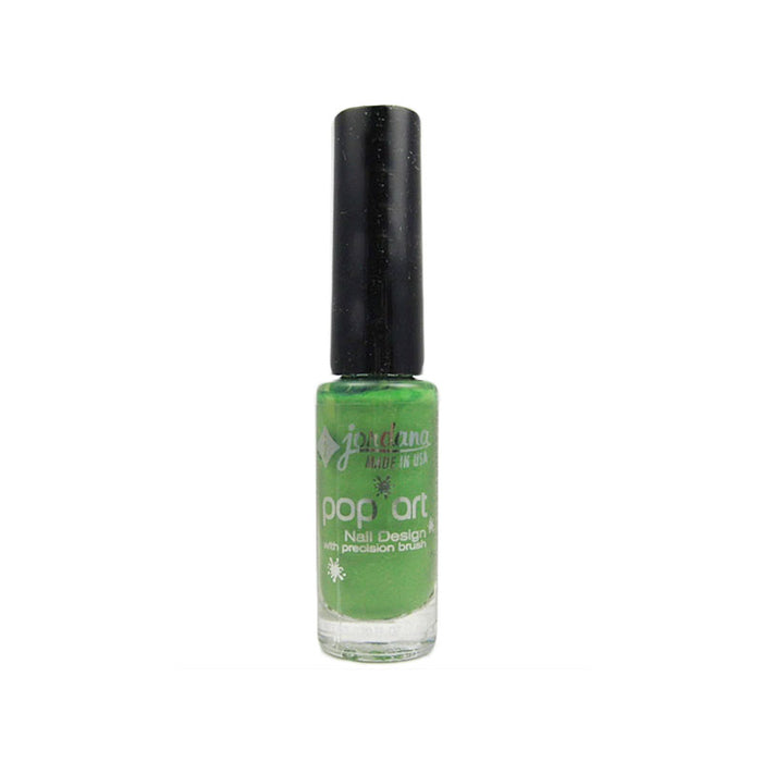 Jordana Pop Art Nail Desing "Define in Green"
