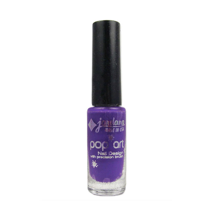 Jordana Pop Art Nail Design "Purple Impression"