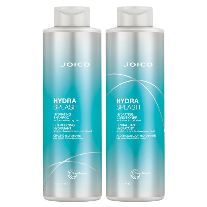 Joico Defy HydraSplash Hydrating Liter Duo, Shampoo, Conditioner Set