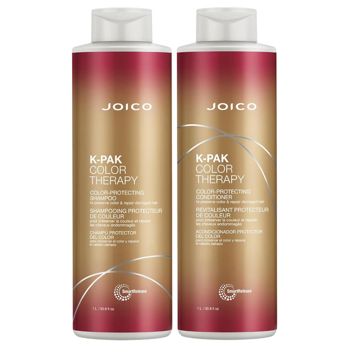 Joico K-PAK Color Therapy Liter Duo, Shampoo, Conditioner Set