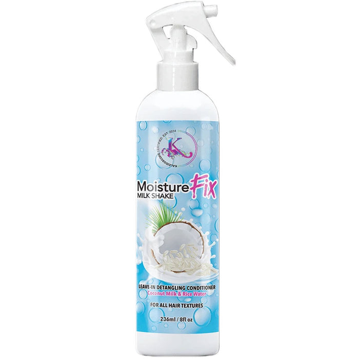 Kaleidoscope Moisture Fix Milk Shake, Leave-in Detangling Conditioner, 8 Oz.