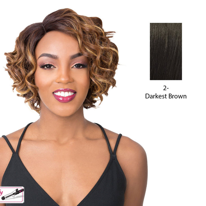 Synthetic 2020 Wig Kalina,Darkest brown