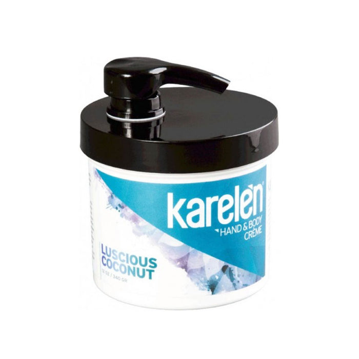 Karelen Hand&Body Cream Luscious Coconut 12 Oz.