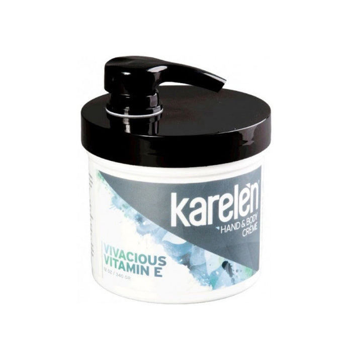 Karelen Hand&Body Cream Vivacious Vitamin E 020620 12 Oz.