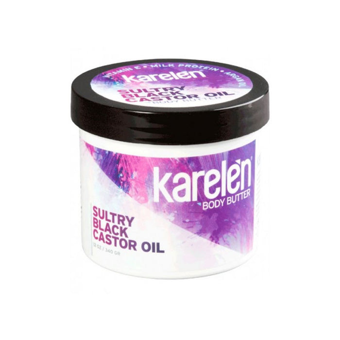 Karelen Body Butter Black Castor Oil 12 Oz.