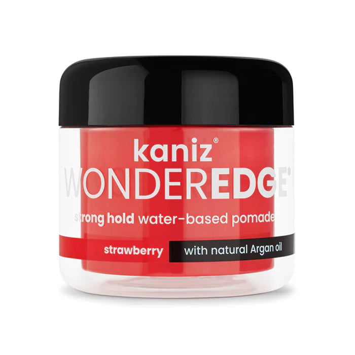 Kaniz Wonder Edge Water Based Pomade Strawberry, 4 Oz.