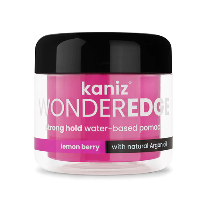 Kaniz Wonder Edge Water Based Pomade Lemon Berry 4 Oz
