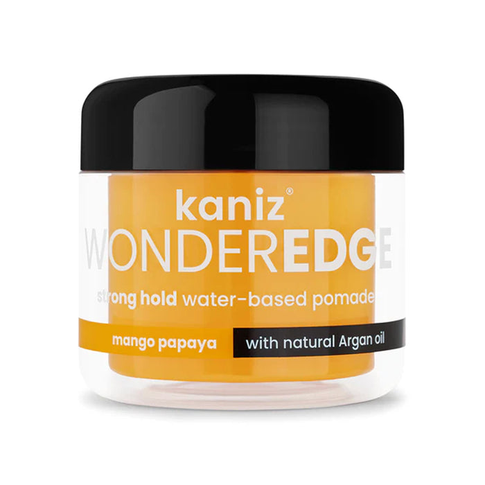 Kaniz Wonder Edge Water Based Pomade Mango Papaya 4 Oz