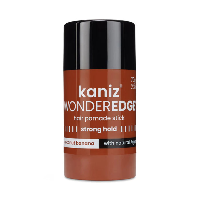 Kaniz Wonder Edge Hair Pomade Stick Coconut Banana 2.36 Oz