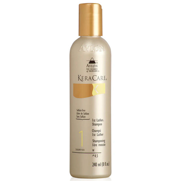 Keracare 1st Lather Shampoo (Sulfate Free) 8 Oz.