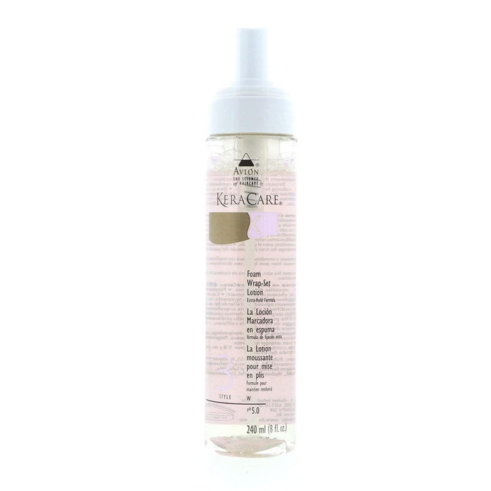 Keracare Foam Wrap-Set Lotion Extra 8 Oz.