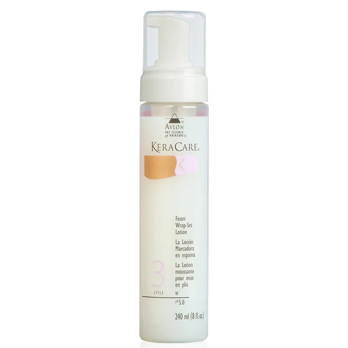 Keracare Foam Wrap-Set Lotion Reg 8 Oz.