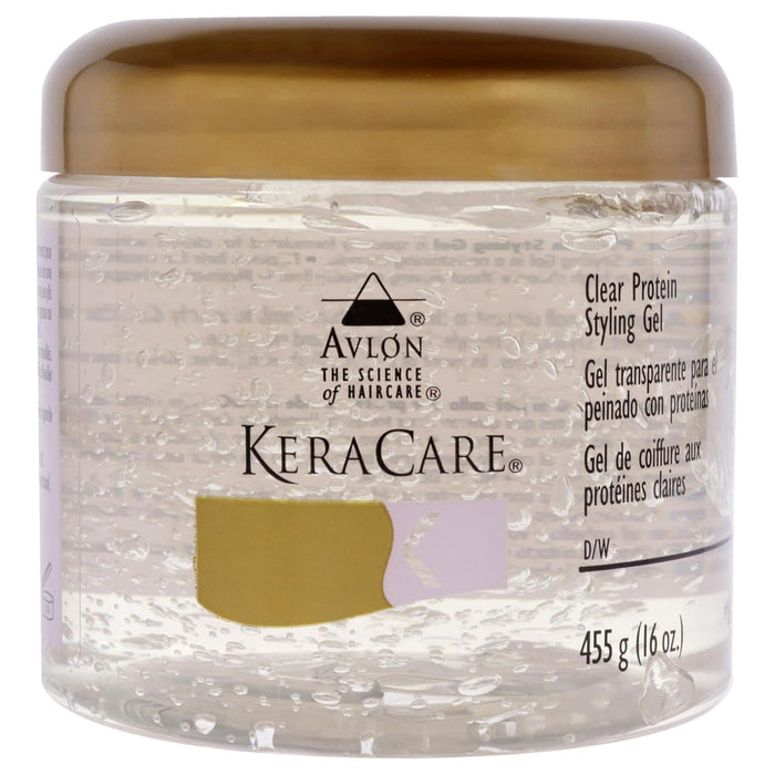 Keracare Protein Styling Gel Clear 16 Oz.