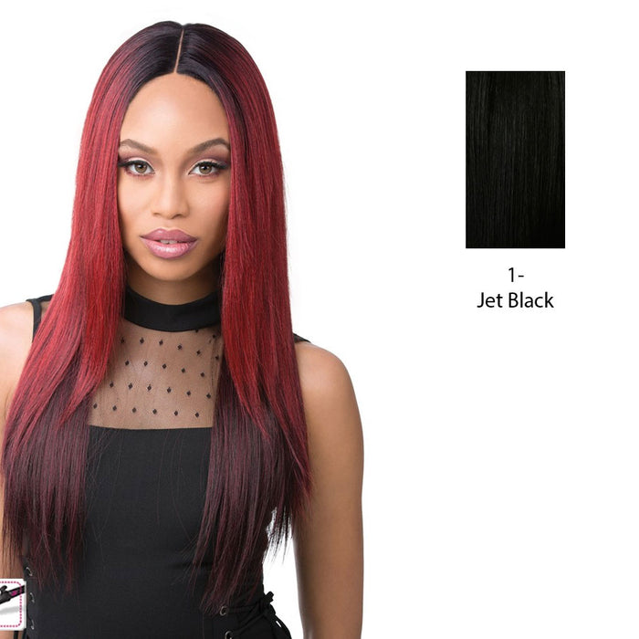 Synthetic Iron Friendly Full Wig Kelis,Black