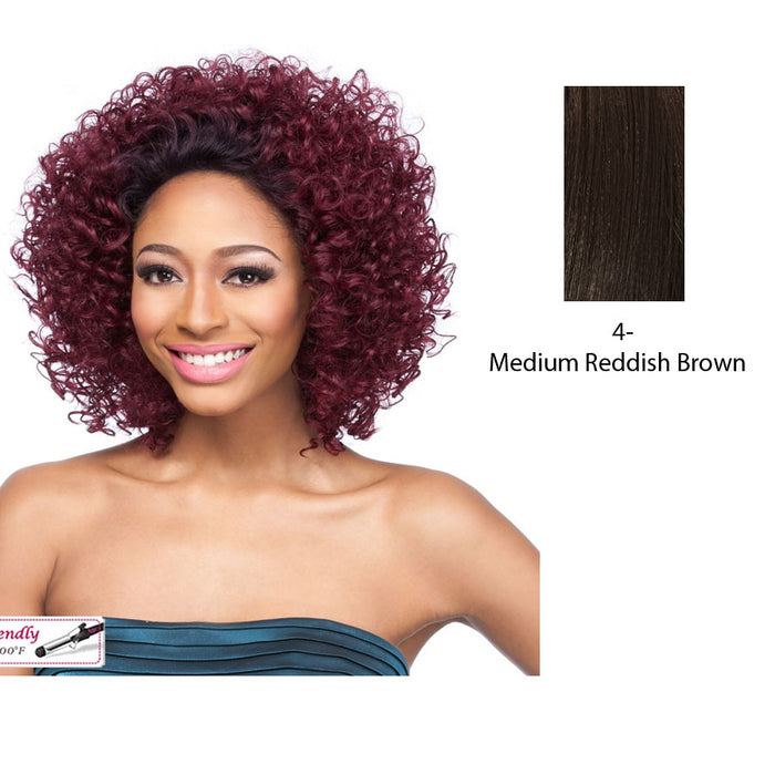 Coby Lace Front Wig,Dark brown
