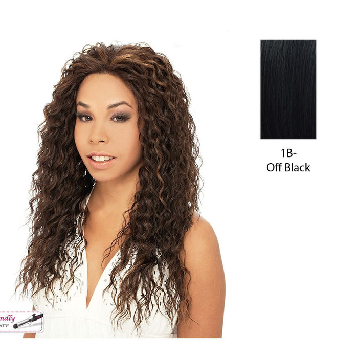 Erica Lace Front Wig,Off black