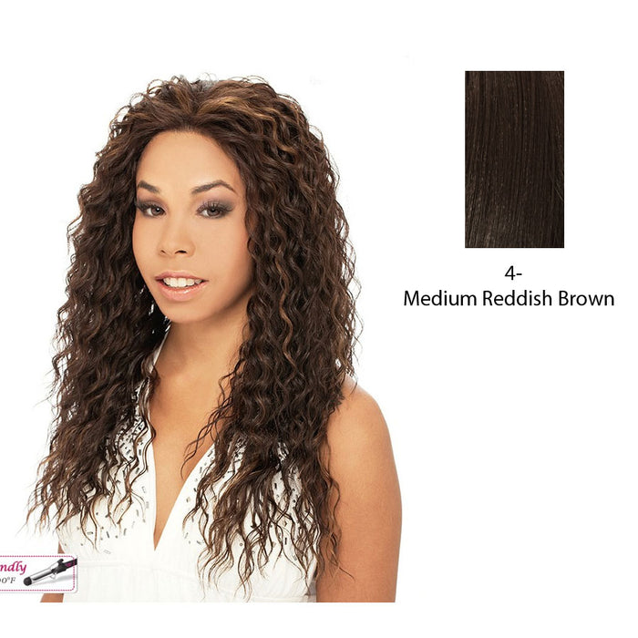 Erica Lace Front Wig,Dark brown