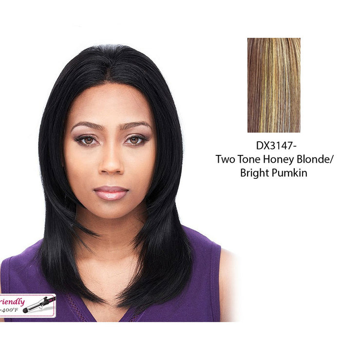 Daisy Full Lace Wig Handtied Full Lace Cap,Two tone frost blend of strawberry blonde and bright pumpkin layer over gold light auburn bottom