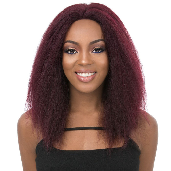 Full Lace Human Hair Wig_ Hh Mocha,Dark wine