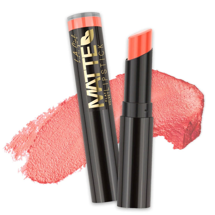 LA Girl Matte Flat Velvet Lipstick, Sunset Chic, GLC805