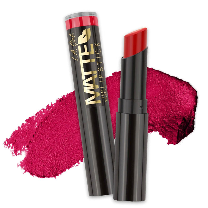 LA Girl Matte Flat Velvet Lipstick, Gossip, GLC808