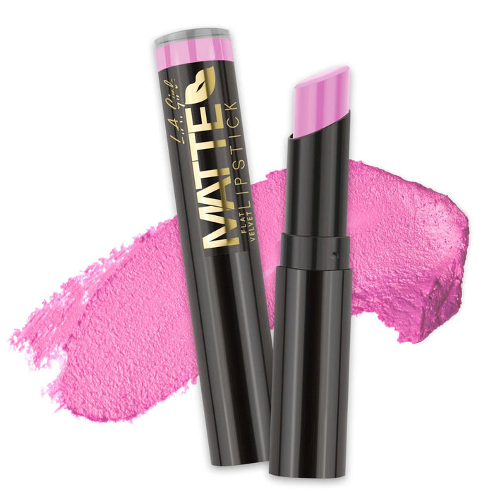 LA Girl Matte Flat Velvet Lipstick, Dare To Date, GLC818
