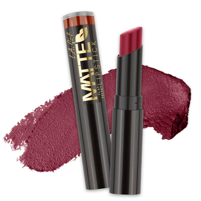 LA Girl Matte Flat Velvet Lipstick, Runway, GLC822