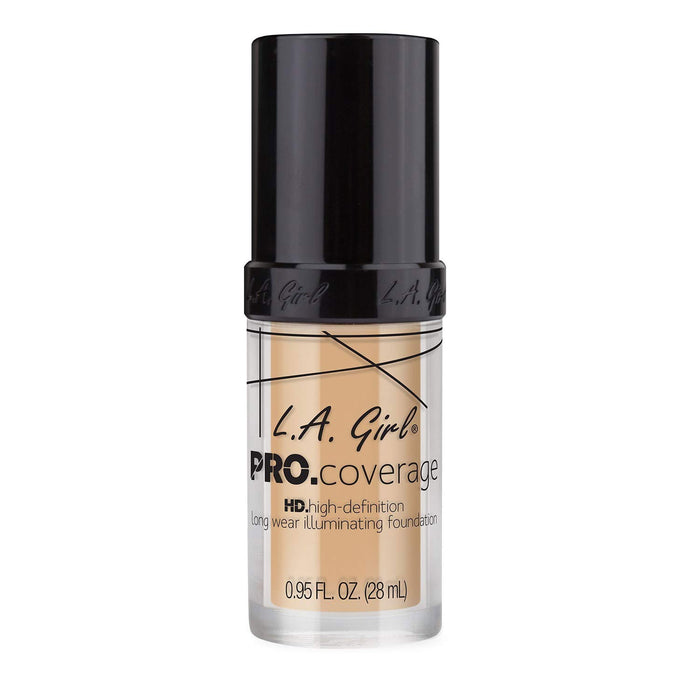 LA Girl Pro Coverage Illuminating Foundation, GLM642, Fair