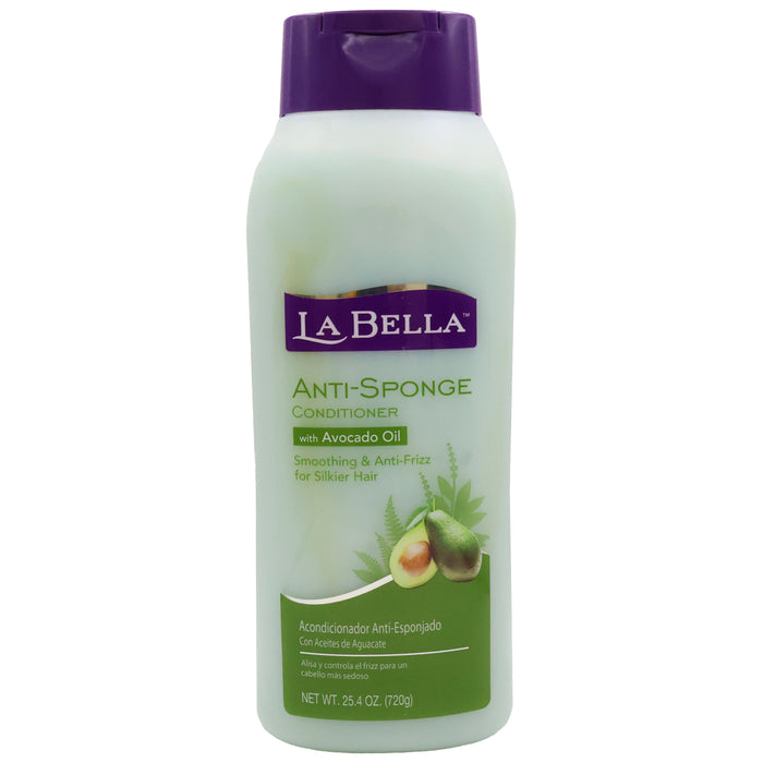 La Bella Conditioner, Anti Sponge, With Avocado Oil 25.4 Oz