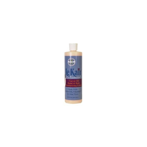Lekair Natural Carrot Oil Hand & Body Lotion, 16 Oz.