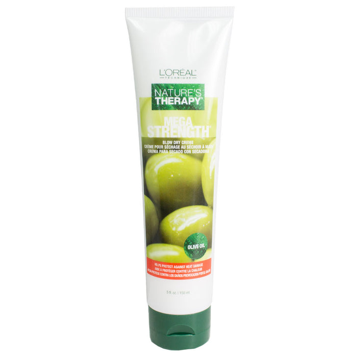 L'Oreal Natures Therapy Mega Strength Blow Dry Creme 5oz