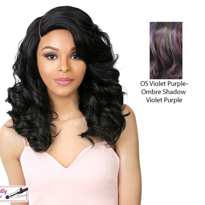 Love Charm Heat Friendly Synthetic Wig,Os Violet Purple