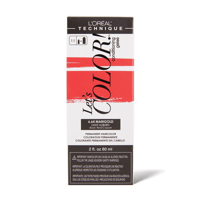 L'Oreal Lets Color 6.64 Marigold, 2 Oz.